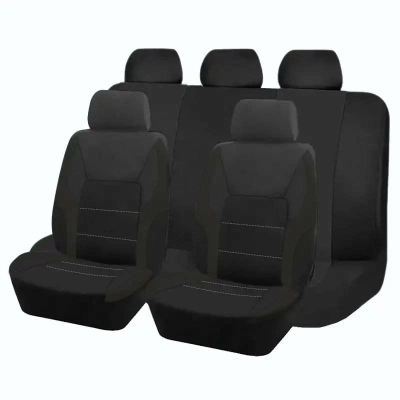 Thumbnail: Universal Polyester Car Seat Covers Sporty Design Fit For Most Car Suv Truck Fou