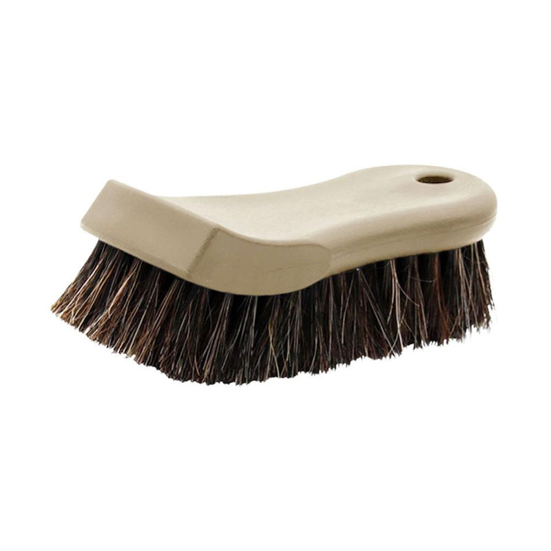 Thumbnail: Soft Orsehair Brush Car Leather Cleaning Brush Horsehair Car Beauty Interior Cle