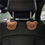 Thumbnail: 2PCS Cute Cartoon Bear Car Seat Back Hooks Storage Vehicle Headrest Organizer Ha