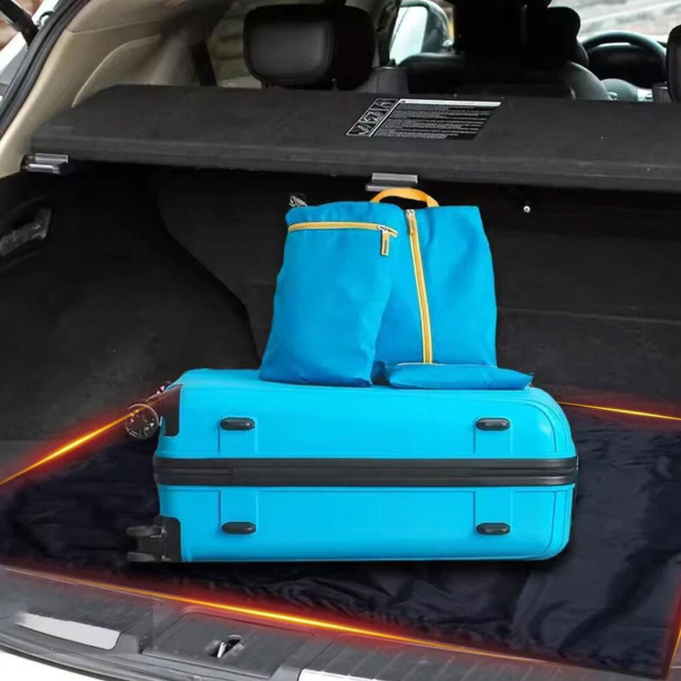 Thumbnail: 140X100CM Universal Waterproof Polyester Fiber Cargo Mat Portable Dustproof Lugg