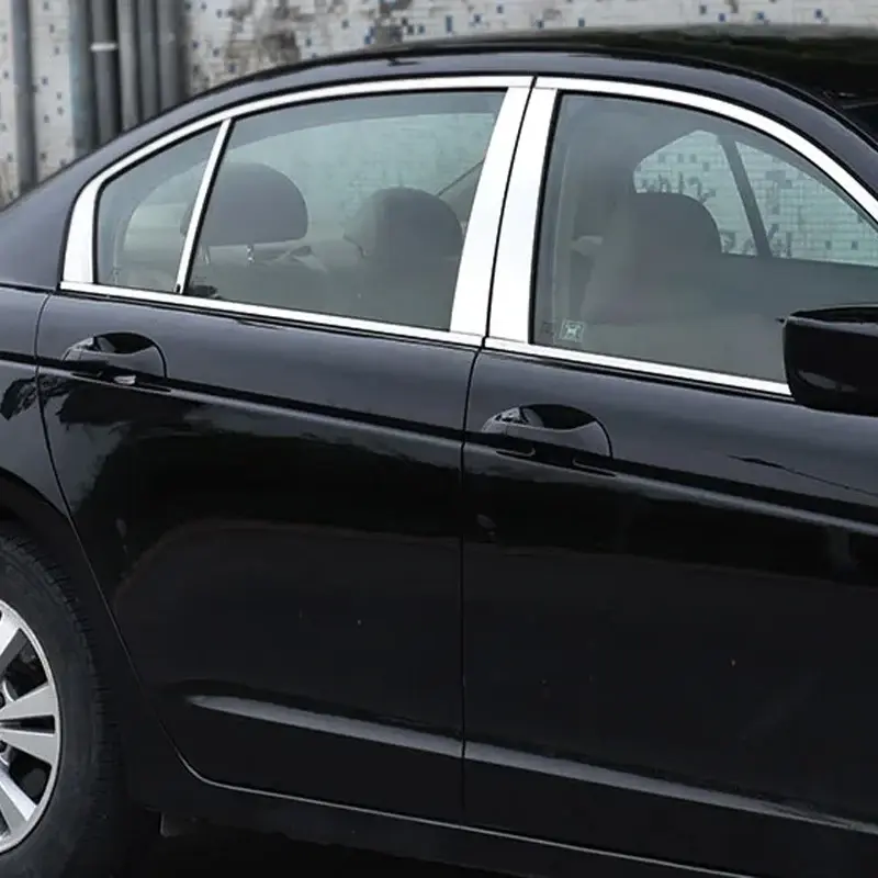 Thumbnail: For Honda Accord 2008 2009 2010 2011 2012 High Quality Chrome Car Window Door Co