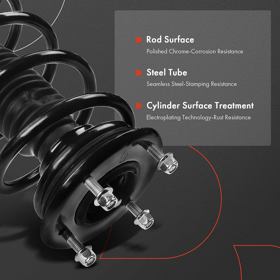 Thumbnail: A-Premium Front Complete Suspension Strut & Coil Spring Assembly Compatible..