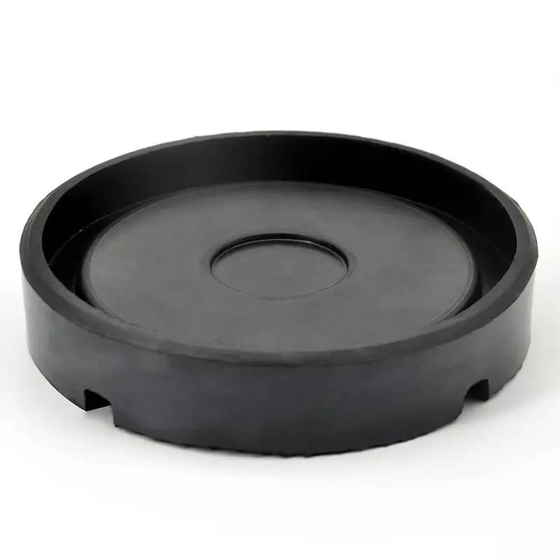 Thumbnail: Car Lift Jack Stand Pads Black Rubber Slotted Floor Pad Frame Rail Adapte Auto S