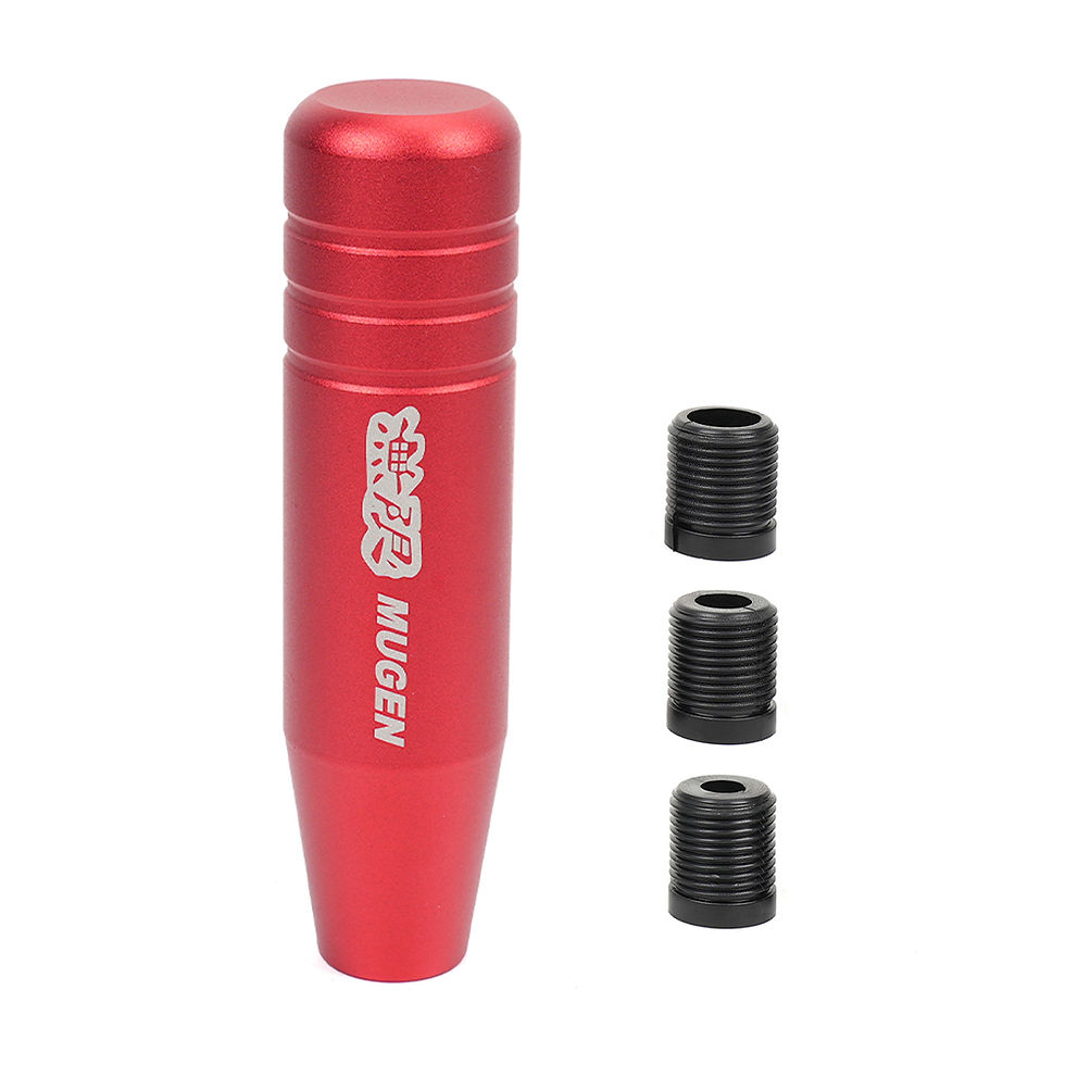 Thumbnail: Universal Aluminum 9cm 13cm 18cm JDM Style Mugen Gear Shift Knob Extended Manual
