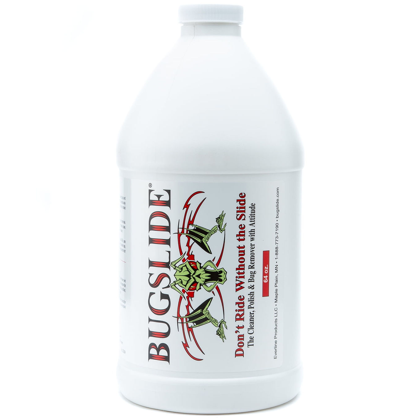 BugSlide 64 Oz Cleaner Refill for Spray Bottles & Travel Kits - All Surface..