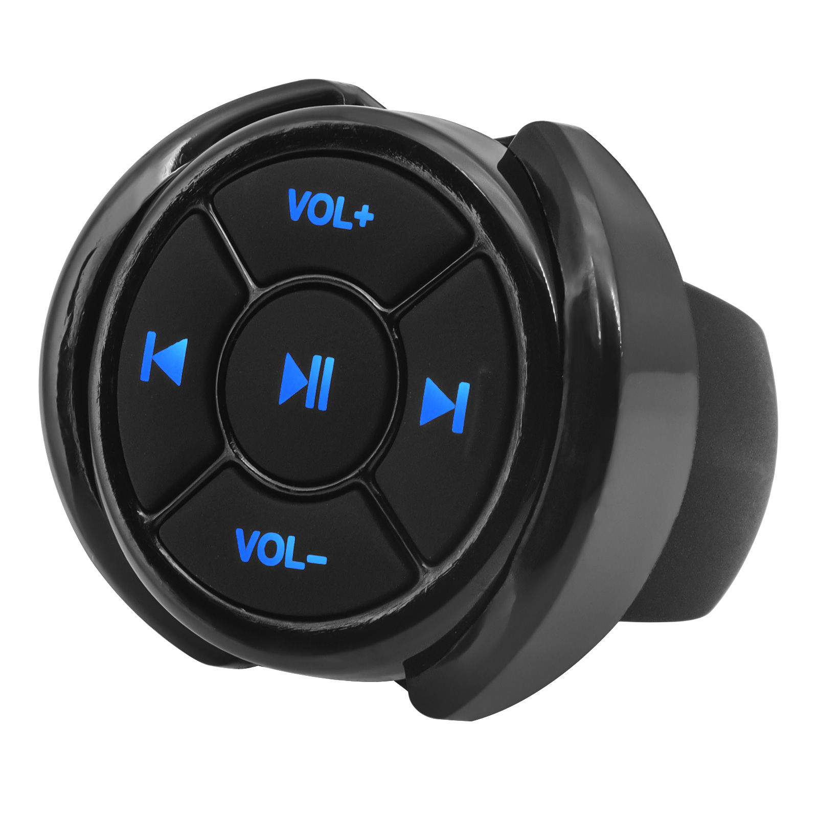 Wireless Bluetooth Remote Controller Media Button Car Motorcycle Bike Steering W