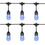 Thumbnail: Auto Drive Electric 120 Volts Color Changing Shatterproof LED String Light ..