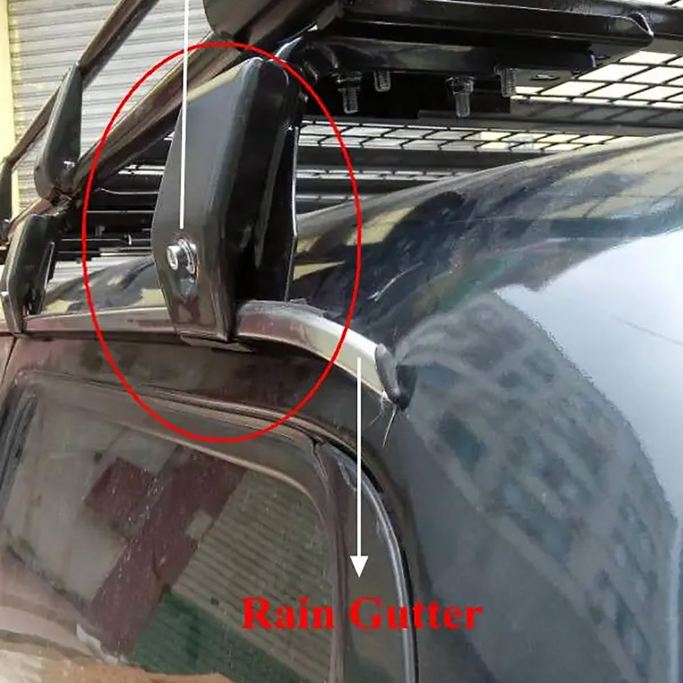 Thumbnail: 1 PC Car Brackets Kit Roof Rack Gutter Mount Adapter Car Roof Mount Bracket Auto