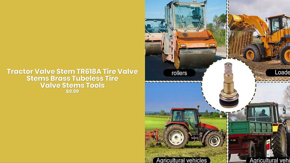 Thumbnail: Tractor Valve Stem TR618A Tire Valve Stems Brass Tubeless Tire Valve Stems Tools