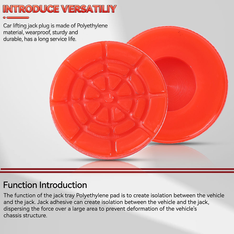 Thumbnail: Universal Bottle Polyethylene Jack Pad Anti-slip Adapter Support Block Car Lift