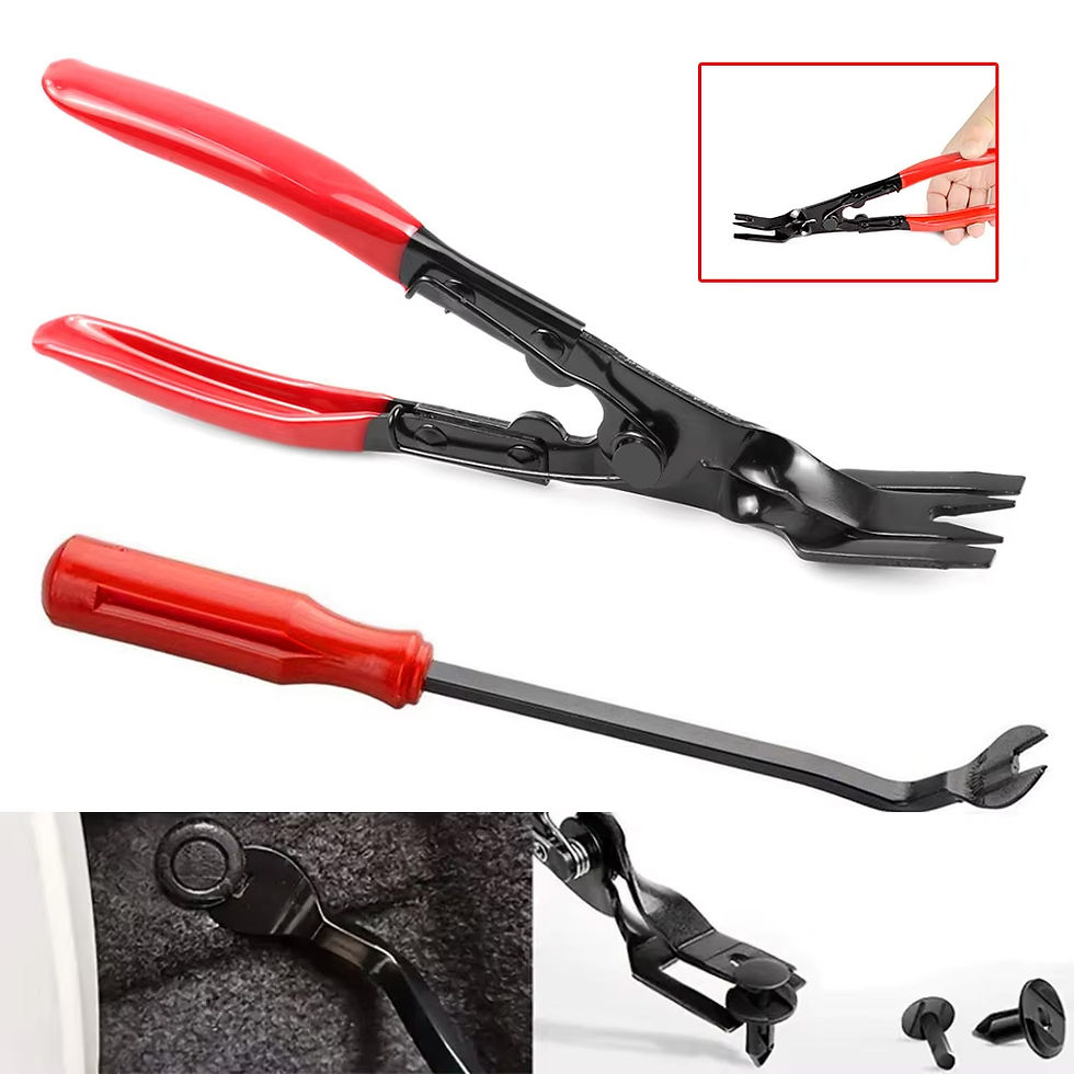 Thumbnail: Clip Pliers Set Fastener Remover Auto Upholstery Combo Repair Kit for Car Car Pa