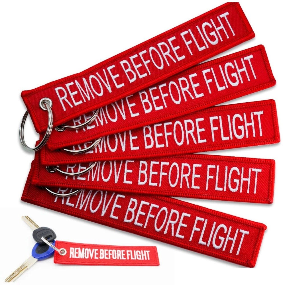 Motorcycle Keychains Luggage Bags Motorcycle Trendy Letters Embroidered Fabric S
