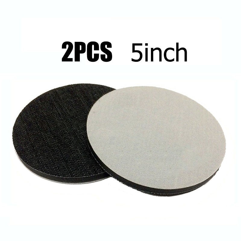 Thumbnail: 2pcs Denim Orange Peel Removal Pad Car Polishing Pad 3/4/5/6/7inch Single Wetsan