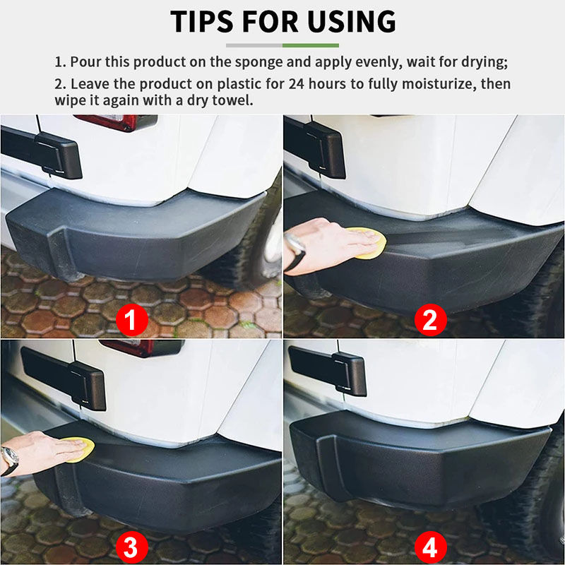 Thumbnail: Car Plastic Restorer Back To Black Gloss Car Cleaning Products Plastic Leather R