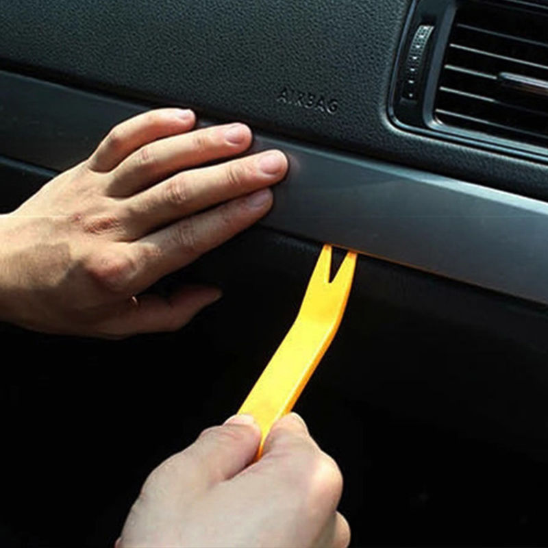 Thumbnail: 4Pcs Car Removal Tool Car Radio Door Clip Panel Trim Dash Auto Radio Removal Pry