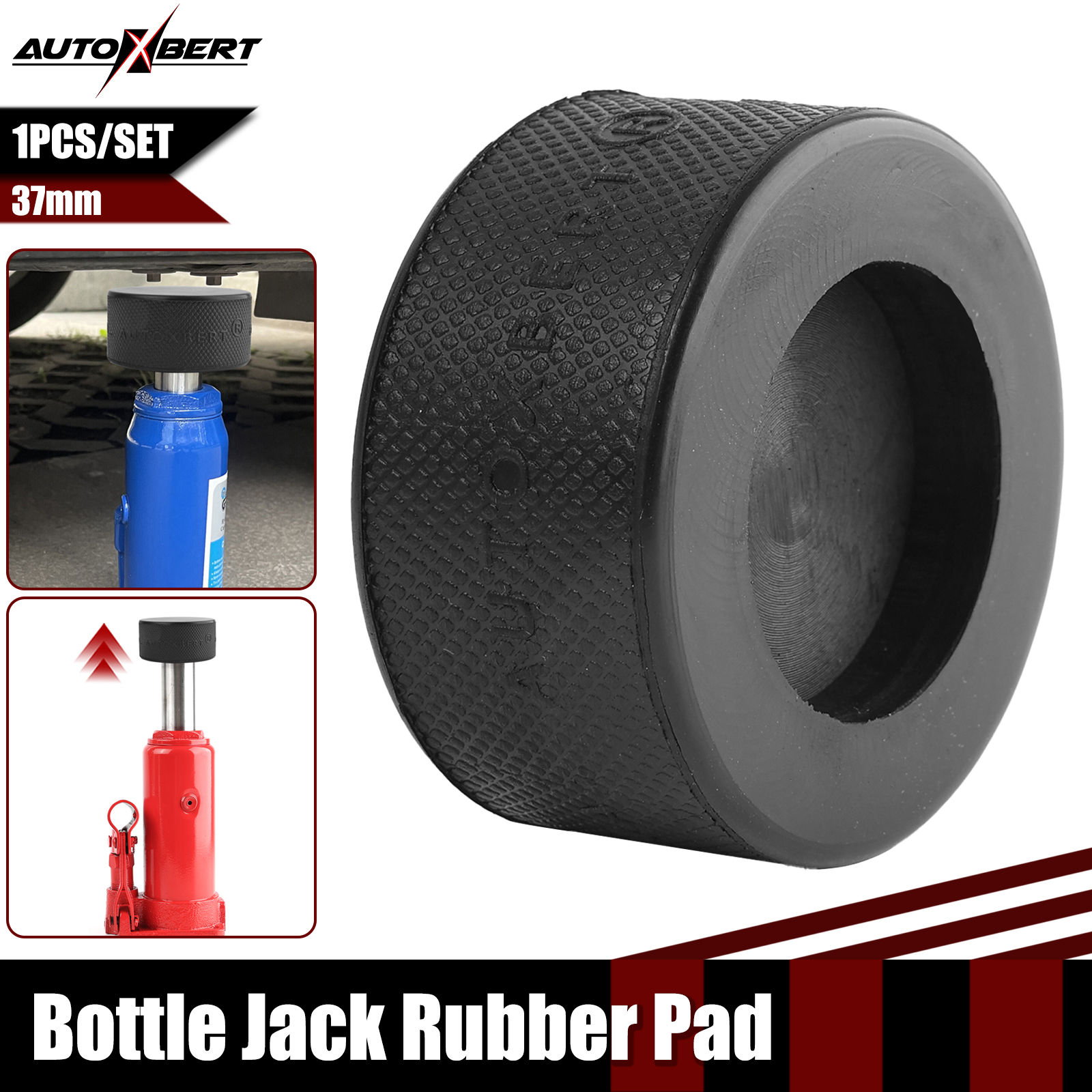 Rubber Bottle Jack Pad Support Point Adapter Jacking Car Removal Repair Tool For