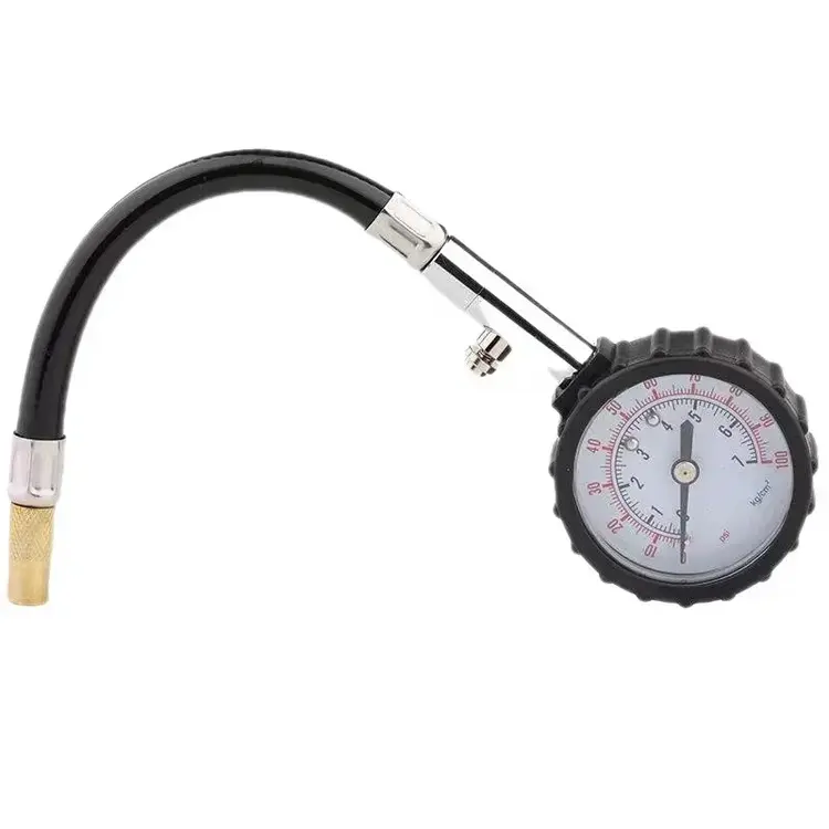 Thumbnail: 100Psi Car Tyre Air Pressure Tester High-precision Long Tube Tire Gauge Meter Fo