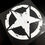 Thumbnail: 1PC Five-pointed Star Motorcycle Stickers Waterproof Motorbike Fuel Tank Fender