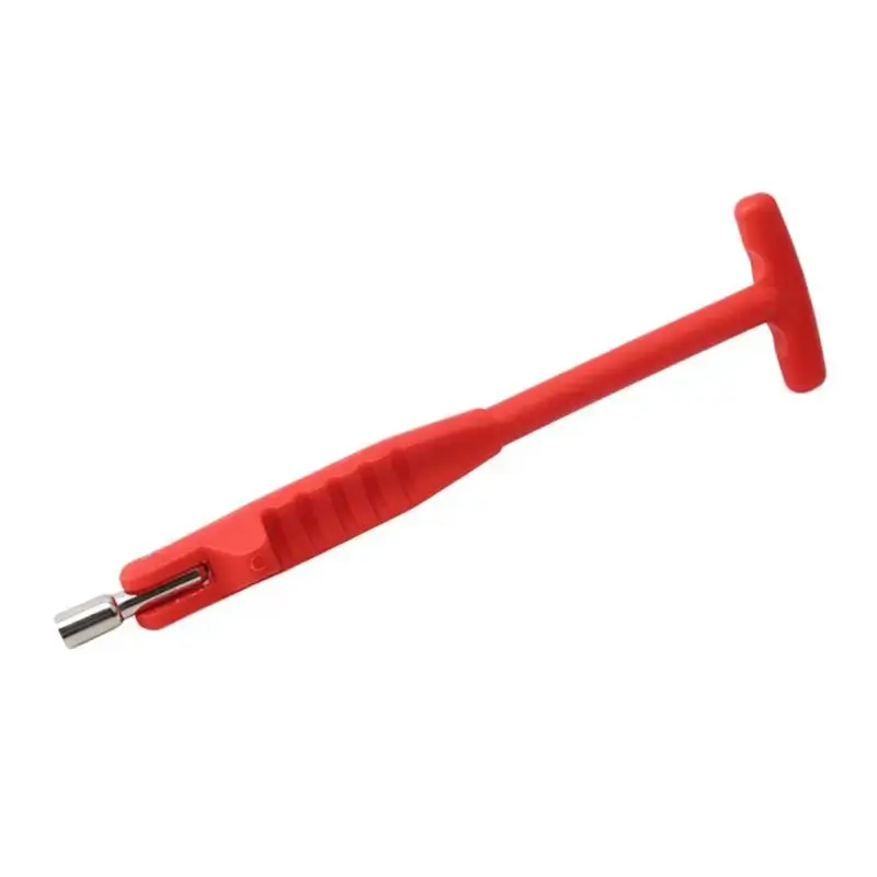 Thumbnail: Car Tire Valve Stem Puller Tube Metal Tire Repair Tools Metal Car Puller Wheel T
