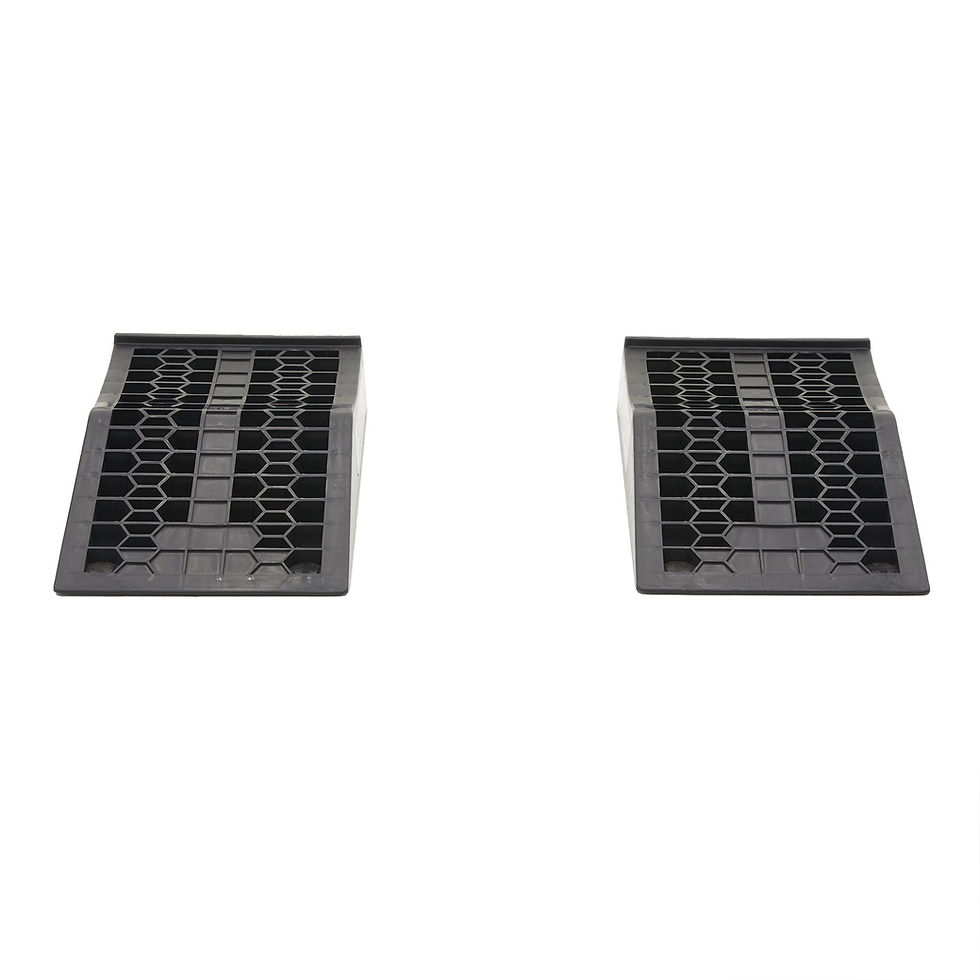 Thumbnail: Black Widow Plastic Low Profile Car Ramps 10,000 lb. Capacity