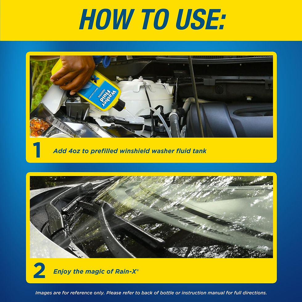 Thumbnail: Rain-X Washer Fluid Additive 16.9 oz. Bottle