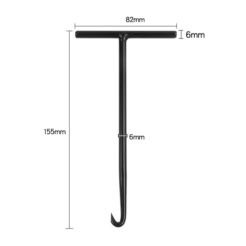 Thumbnail: Repair Tool For Springs Removal Motorcycle Exhaust Spring Hook T Shaped Handle E