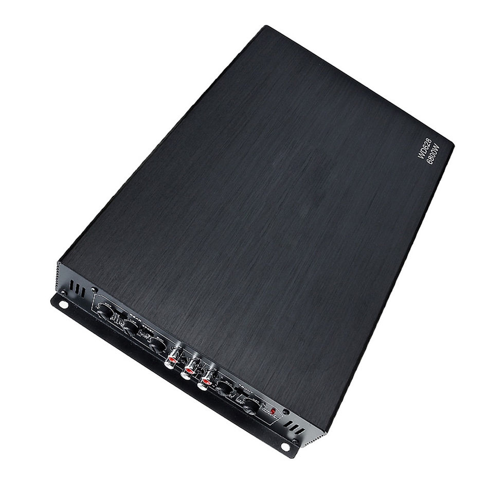 Thumbnail: DC 12V 6800W Max 4 Channels Car Sound Amplifiers Class A/B Home Subwoofer S..