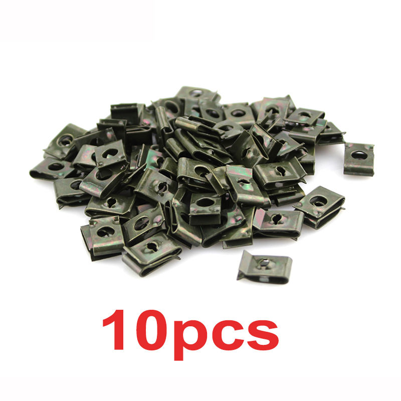 Thumbnail: Self Tapping Screws Metal Fastener Clip for Car Motorcycle U-Type Clip with Scre