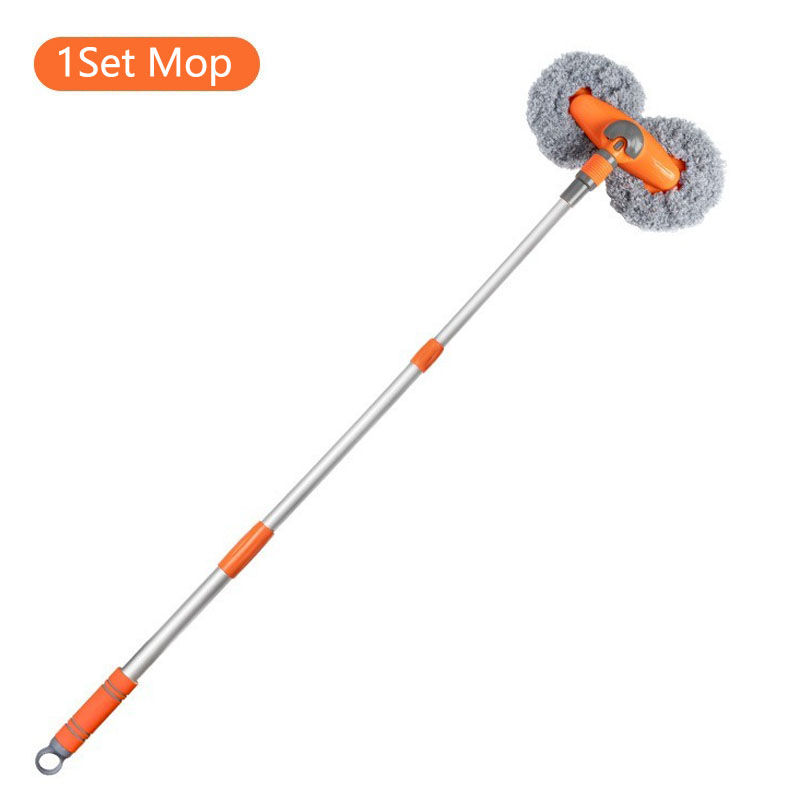 Thumbnail: LEIBOO Car Washer Mop Foam Wash Chenille Brush Double Brush Head Roof Window Cle