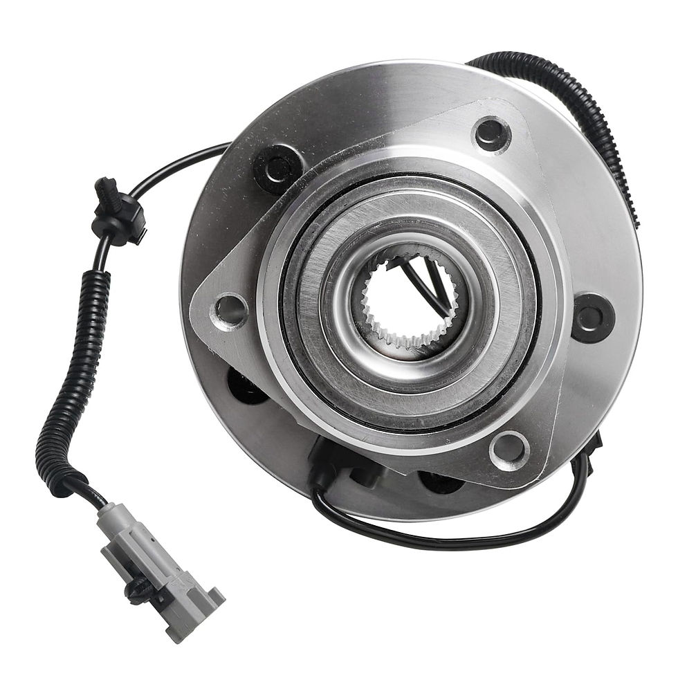 Thumbnail: Detroit Axle - 2 Front Wheel Bearing Hubs for Grand Cherokee Commander, 200..