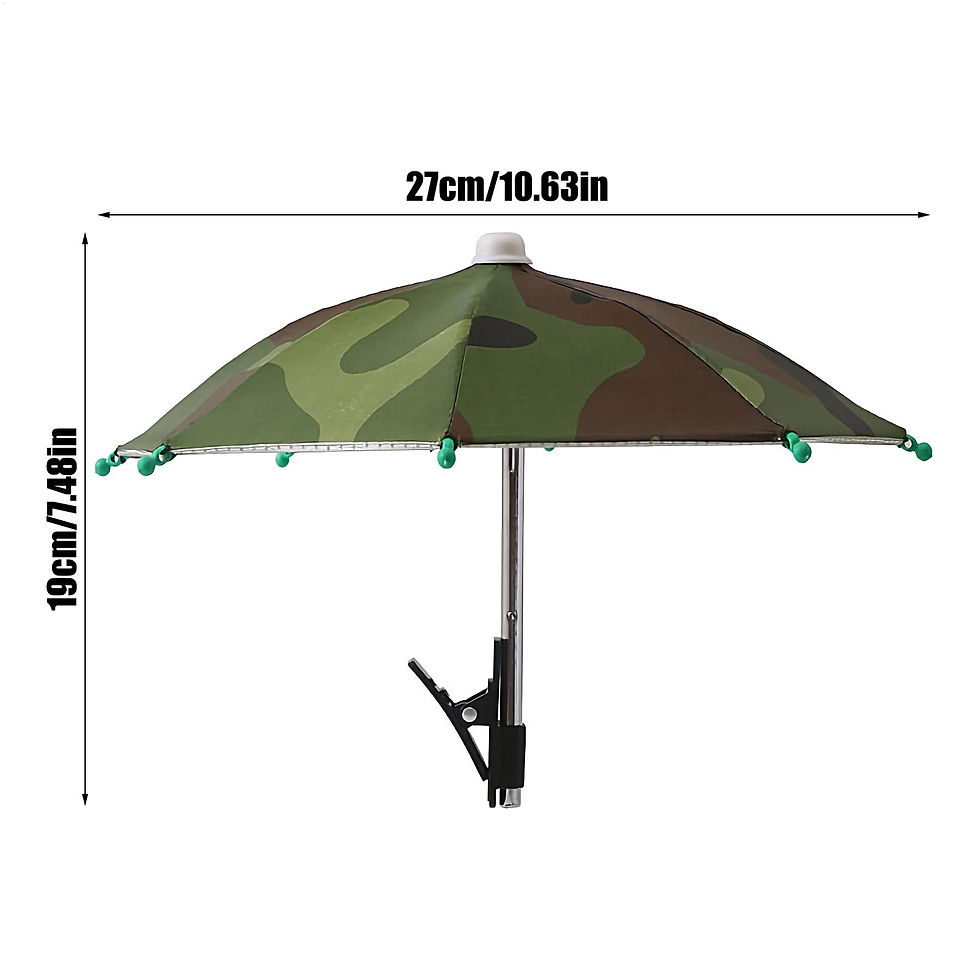 Thumbnail: New Cell Phone Umbrella Universal Sunshade for Smartphones Sun Protection Phone