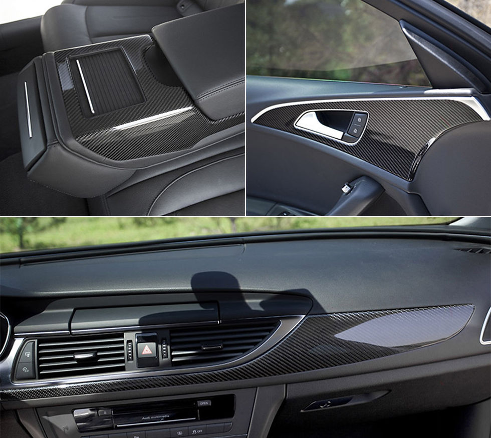Thumbnail: Car Styling 50*200cm DIY High Glossy 5D Carbon Fiber Vinyl Wrap Film Motorcyle A