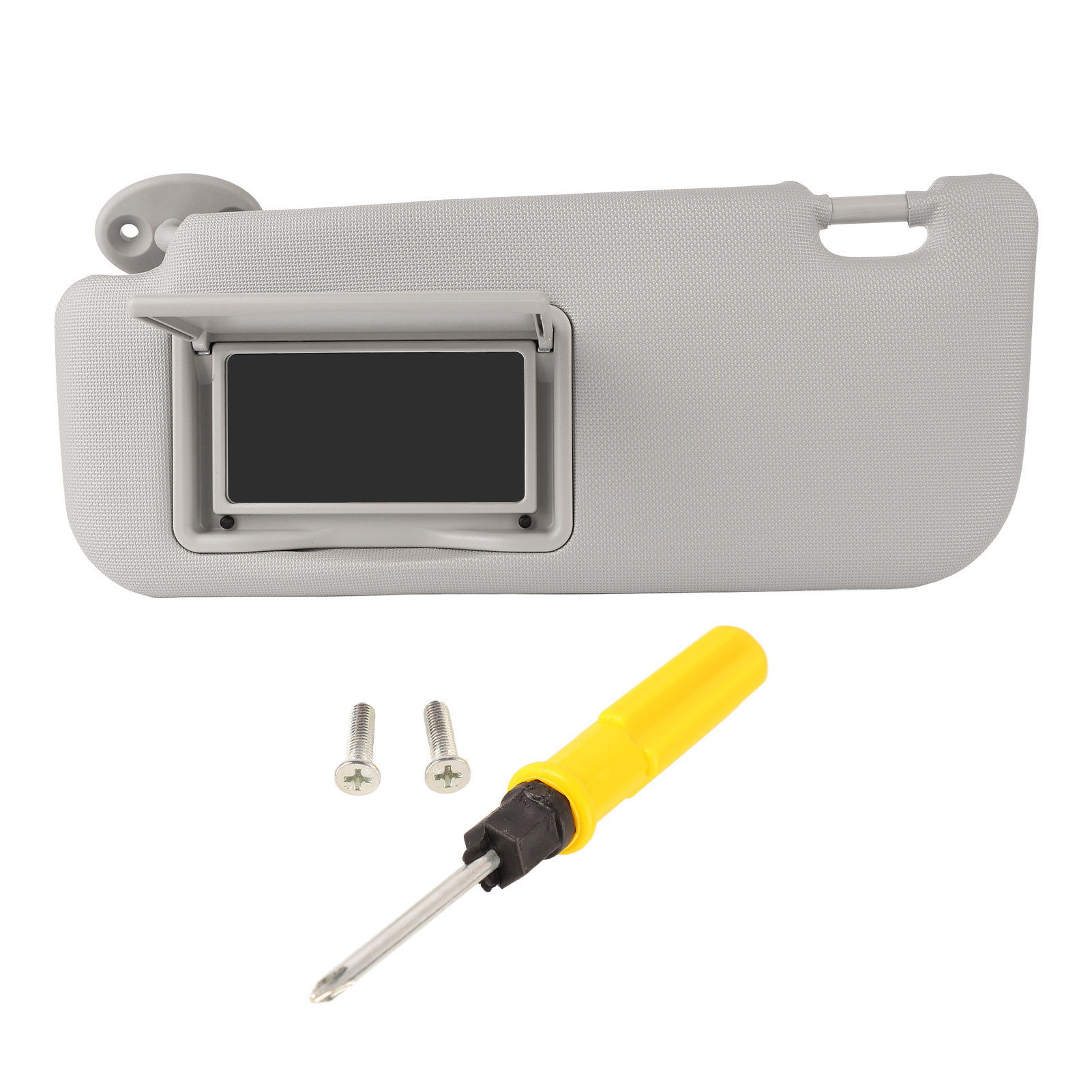 Car Sun Visor PVC Car Sun Visor Car Sun Visor Left Driver Side Gray High Hardnes