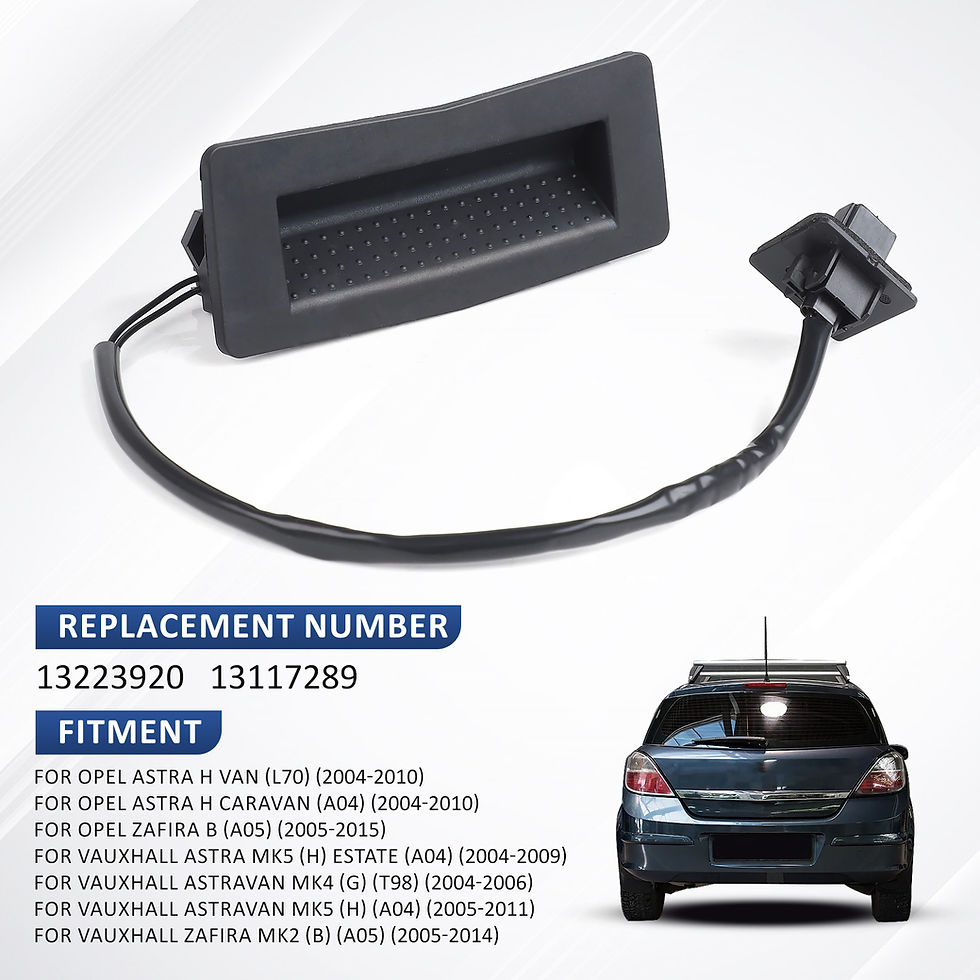 Thumbnail: 6240325 13223919 6240398 Black ABS Tailgate Switch Opening Button High Quality C