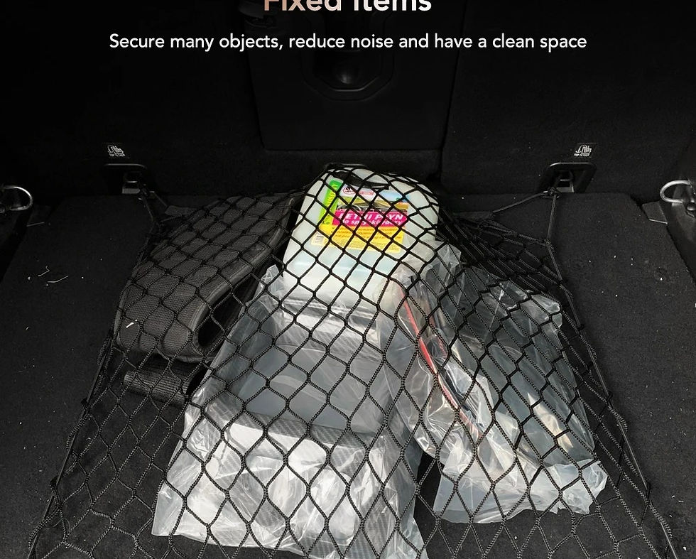 Thumbnail: Nylon Car Rear Cargo Net Trunk Storage Organizer Net For Audi A1 A2 A3 A4 A5 A6