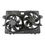 Thumbnail: AutoShack Radiator Dual Cooling Fan Assembly Replacement for 2008-2012 Ford..