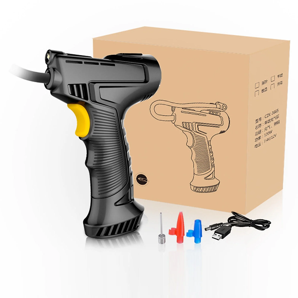 Thumbnail: Cordless Air Compressor Tire Inflator,Portable Handheld Air Pump for Tires with 