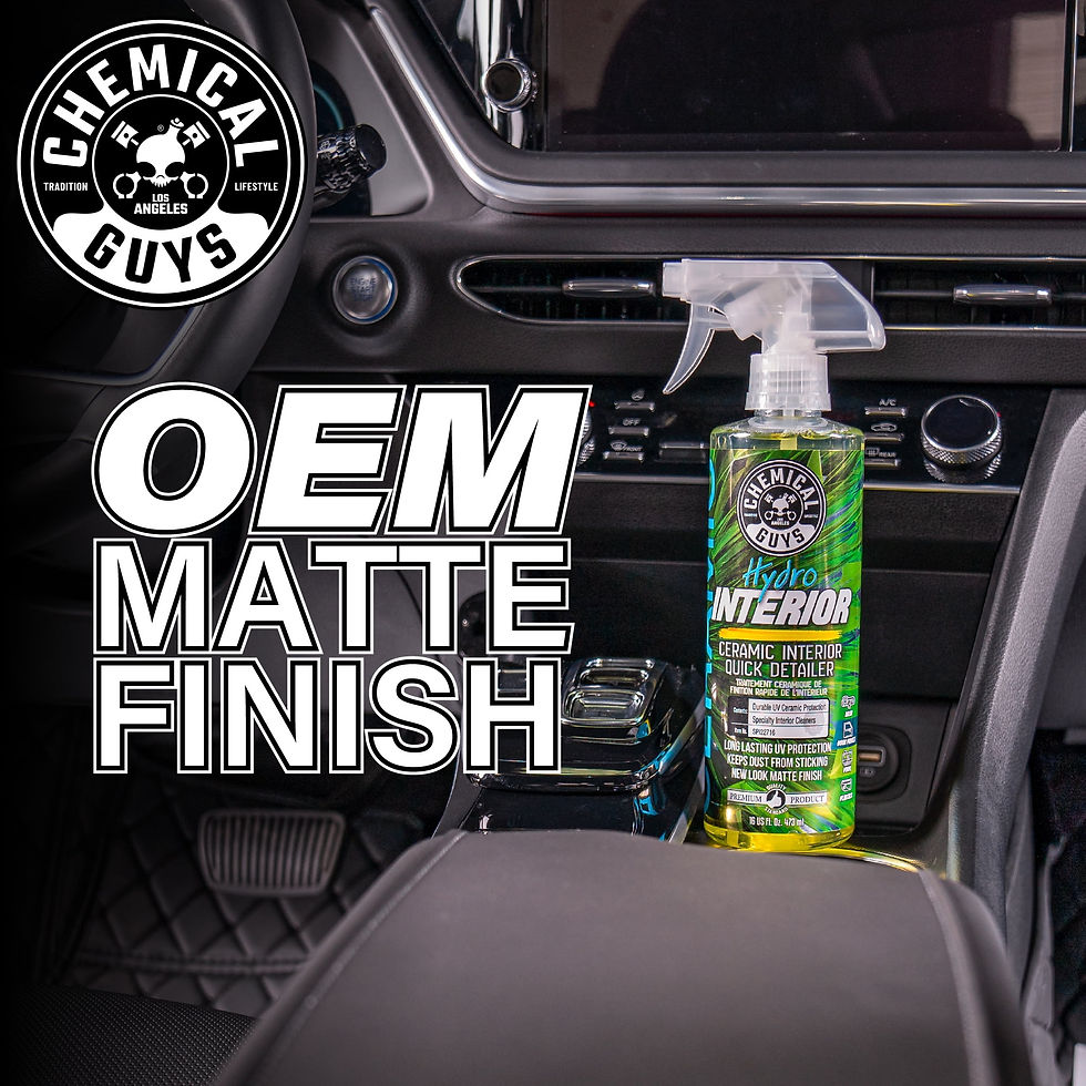 Thumbnail: Chemical Guys SPI22716 HydroInterior SiO2 Ceramic Interior Quick Detailer a..