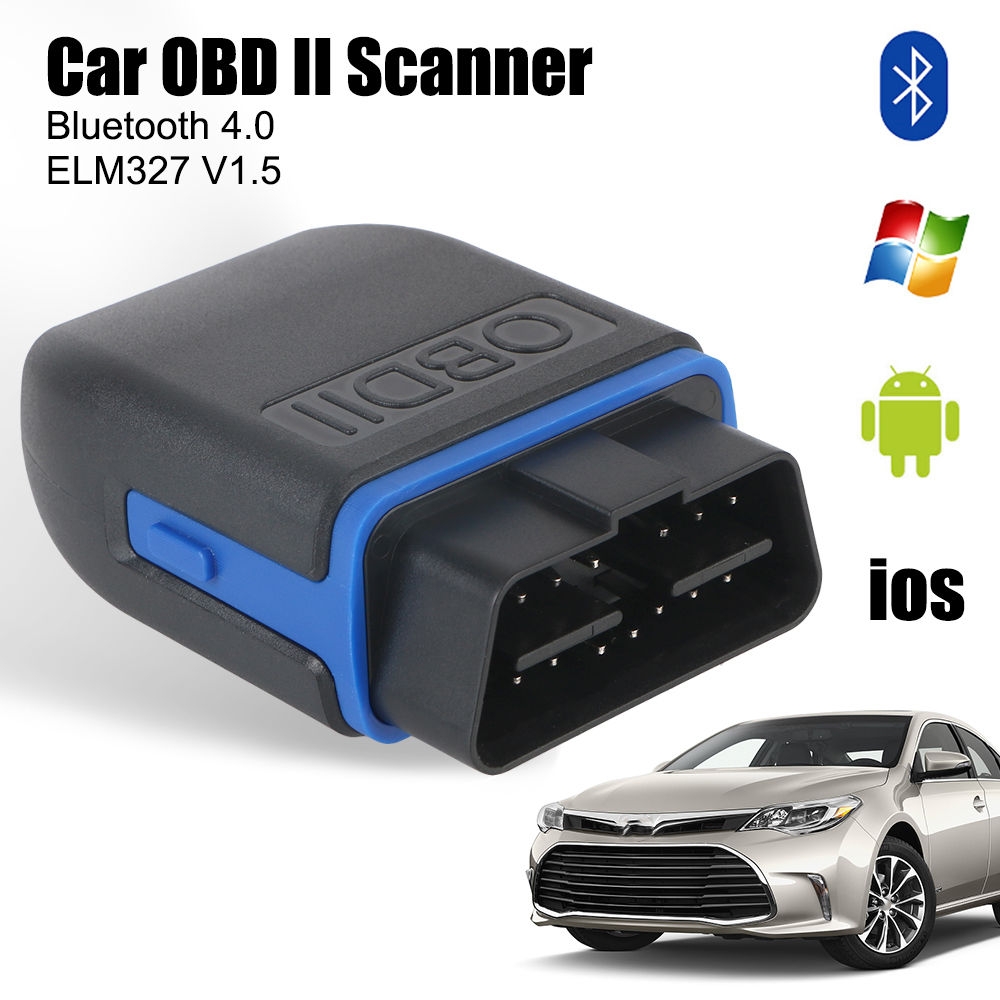 Bluetooth 4.0 OBD2 ELM327 V1.5 Code Reader For iOS/Android/Windows Mini Wireless
