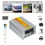 Thumbnail: DC 12V To AC 220V USB Voltage Transformer Portable Car Mounted Solar Inverter Co