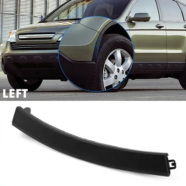 Thumbnail: Car Front Bumper Wheel Fender Lower Molding Trim ABS Black For Honda CRV C-RV 20