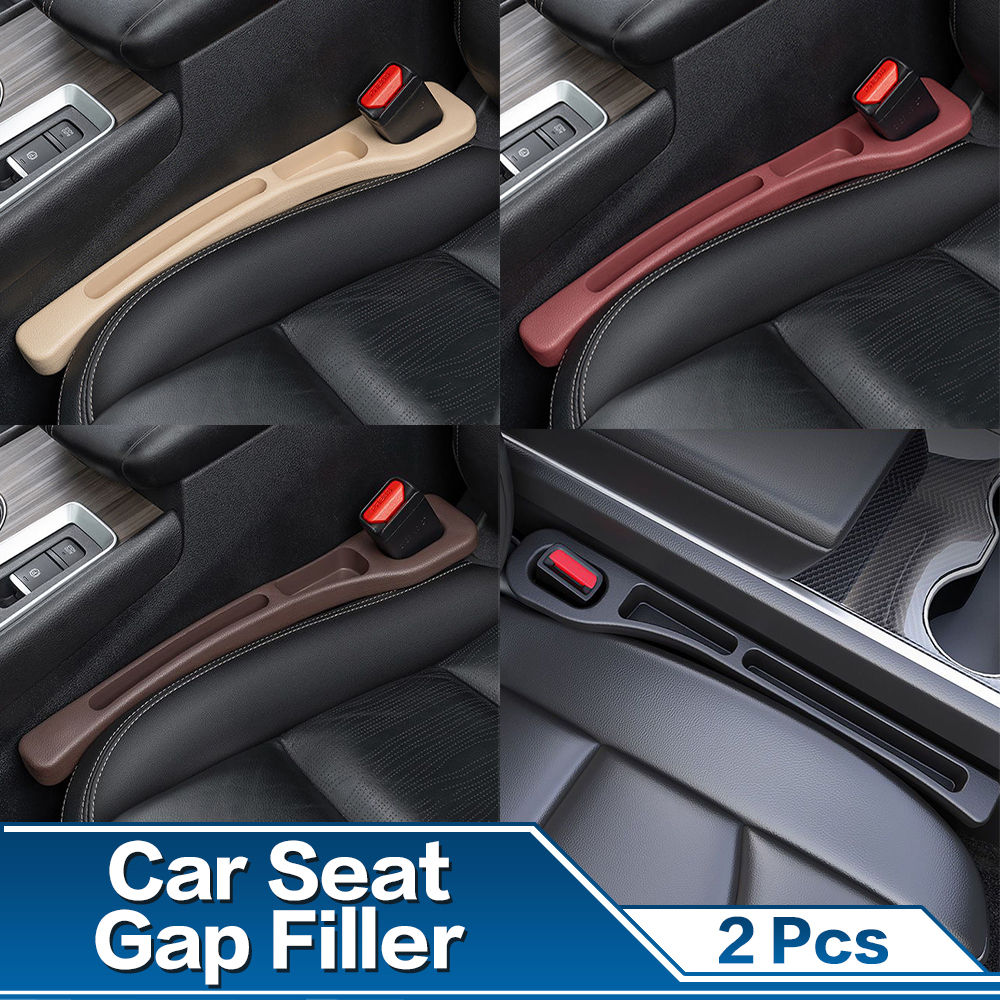 2PCS Car Seat Gap Filler Between Seats Crevice Interior Decoration Accessories F