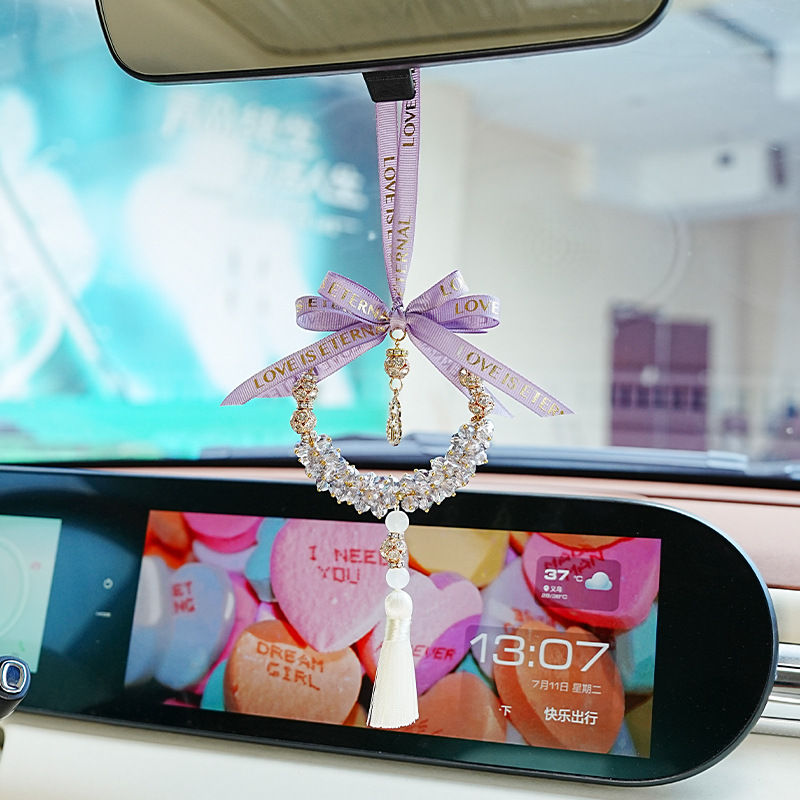 Thumbnail: New car pendant crystal gourd car with decorative pendant net red creative car r