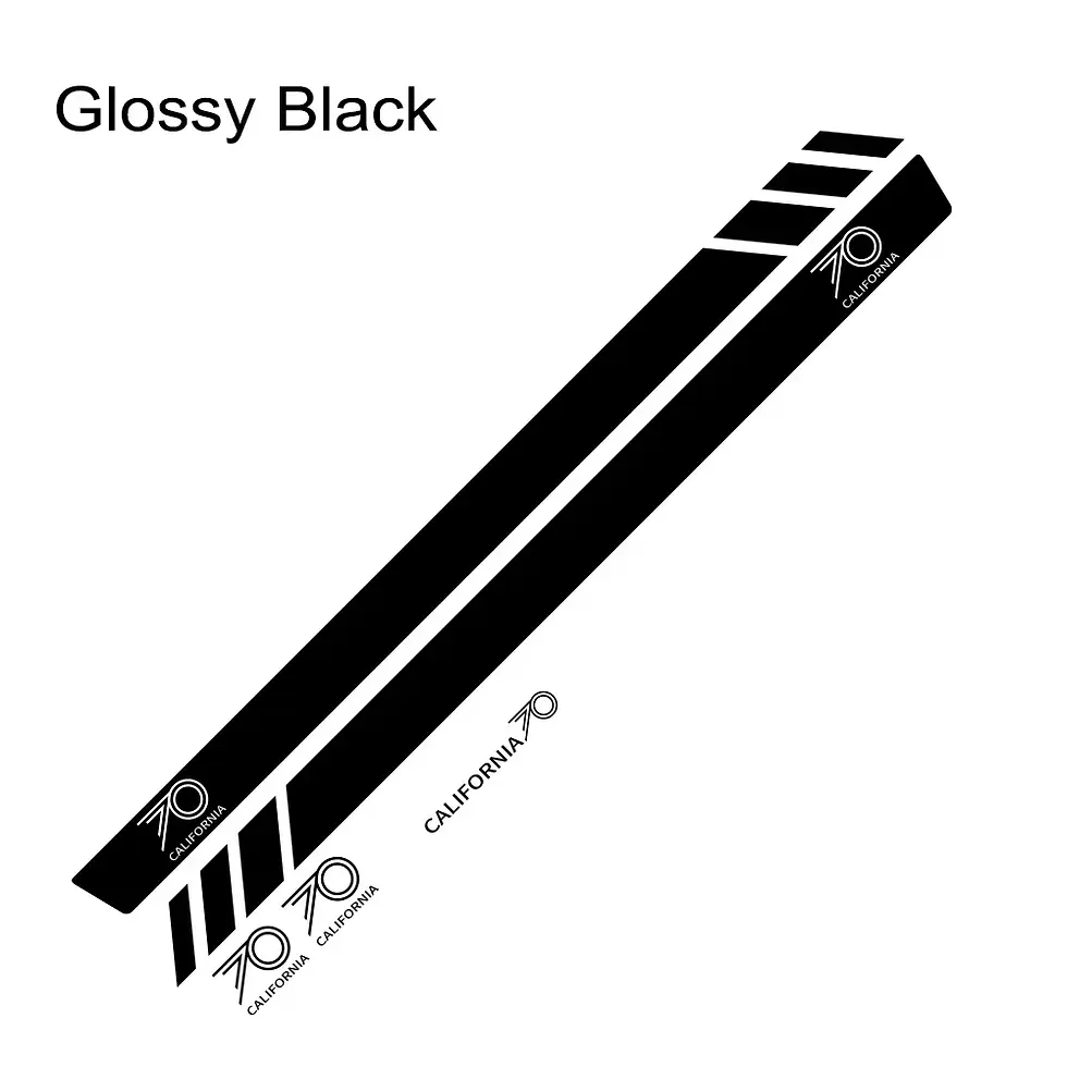 Thumbnail: Car Body Tuning Decor Stickers Side Stripe Decal Auto Exterior Accessories For V