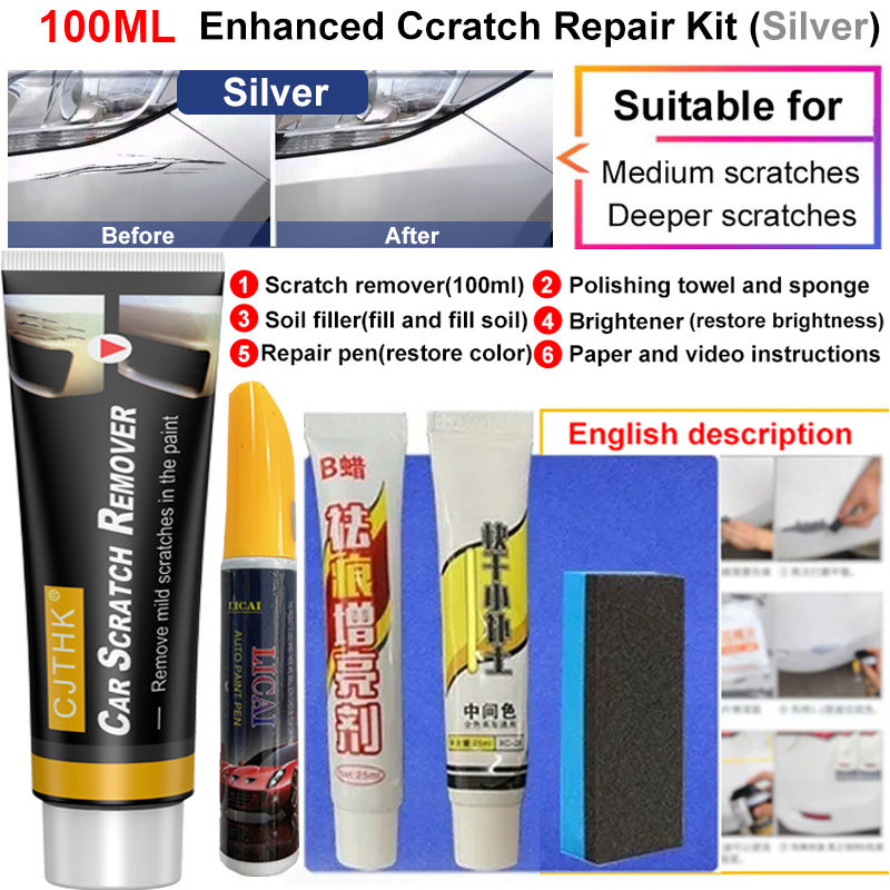 Thumbnail: Car Scratch Remover Paint Care Tools Auto Swirl Remover Scratches Repair Polishi