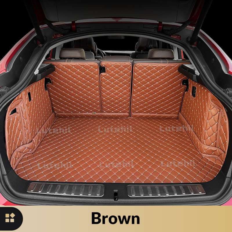 Thumbnail: Cargo Liner For Kia EV5 2024 2025 All Weather Trunk Mat Carpet with Backrest Pro