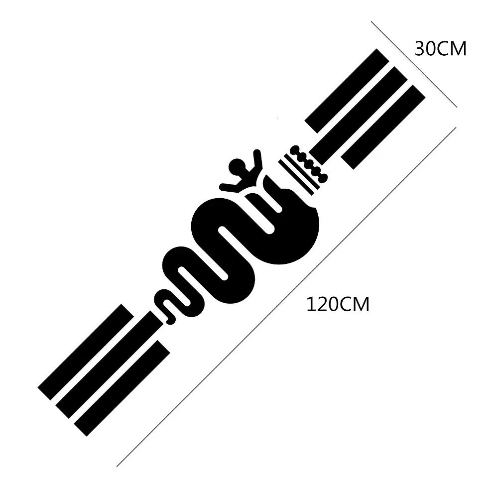 Thumbnail: Hood Cover Car Stickers For Alfa Romeo 159 Giulietta Giulia 147 156 Mito Stelvio