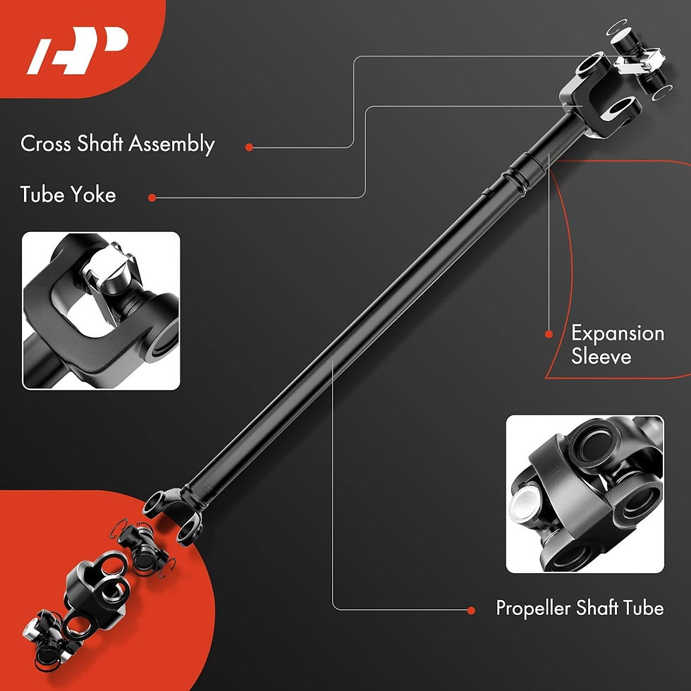 Thumbnail: A-Premium Front Complete Drive Shaft Prop Shaft Driveshaft Assembly Compati..