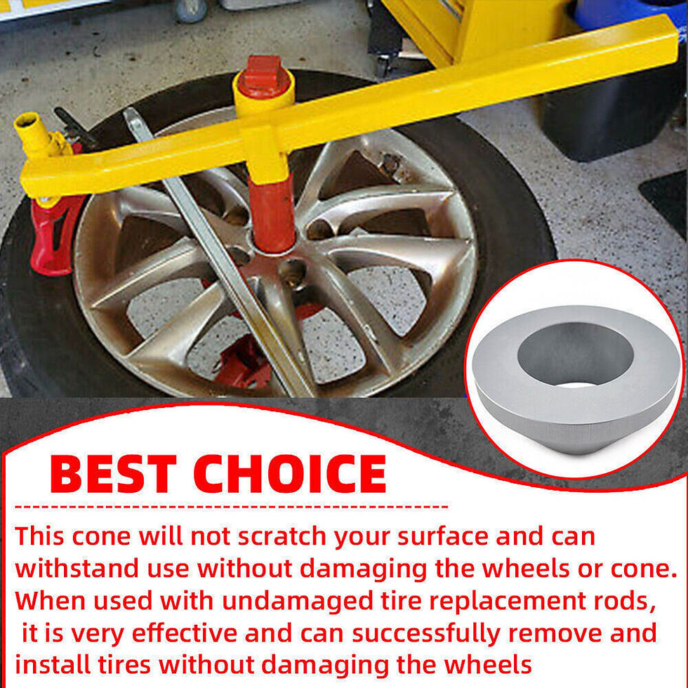 Thumbnail: Car Truck Manual Tire Changer Centering Cone Adjustable Bucket Opening Manual Ti