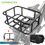 Thumbnail: NEWBOLER Detachable Rear Bike Basket Bicycle Cargo Rack Bag Large Capacity E-Bik